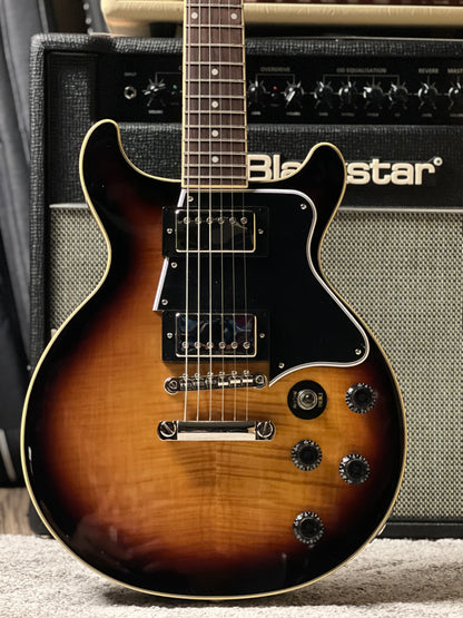Epiphone Les Paul Special Double Cut Figured in Bourbon Burst