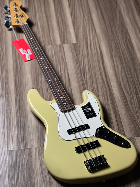 Fender Player II Jazz Bass With RW FB In Hialeah Yellow