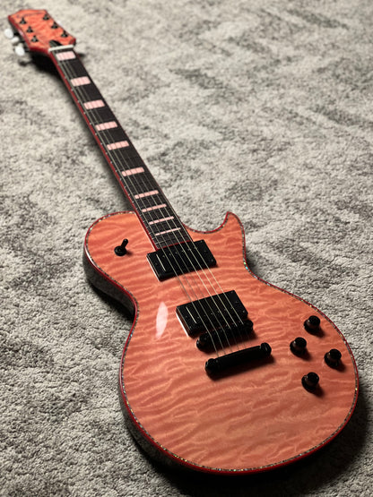 Dhatarattha Custom DLP in Trans Pink with 5A Quilt Top