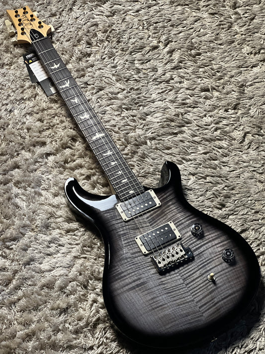 PRS CE 24 in Faded Gray Black Wraparound Smokeburst 0428151