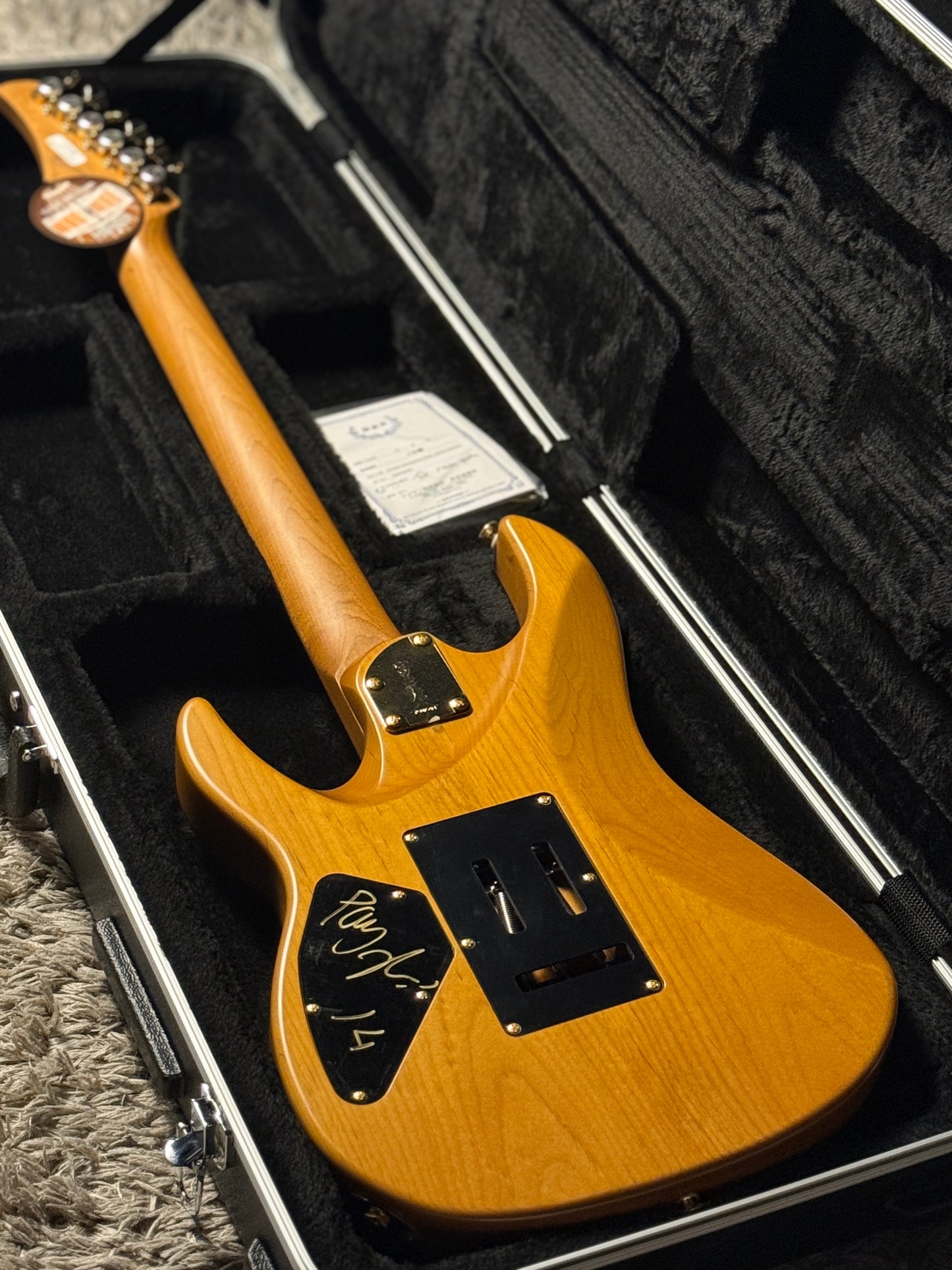 Fujigen FGN EOS2-DU24HH-PB1-RM in Vintage Natural Pay Burman Signature #14