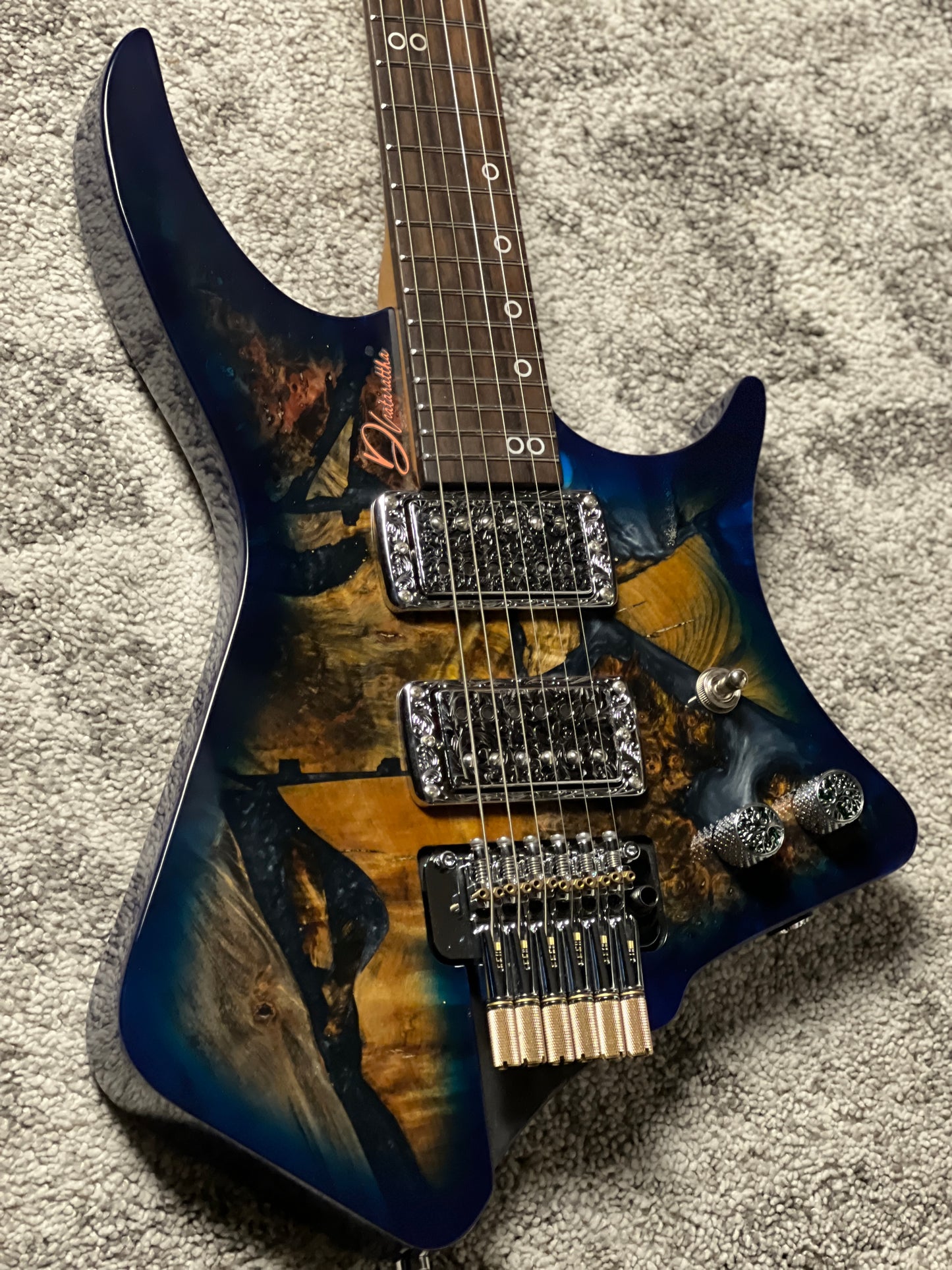Dhatarattha Custom DHL in Prism Burl Top with RW FB Nafiri Special Run