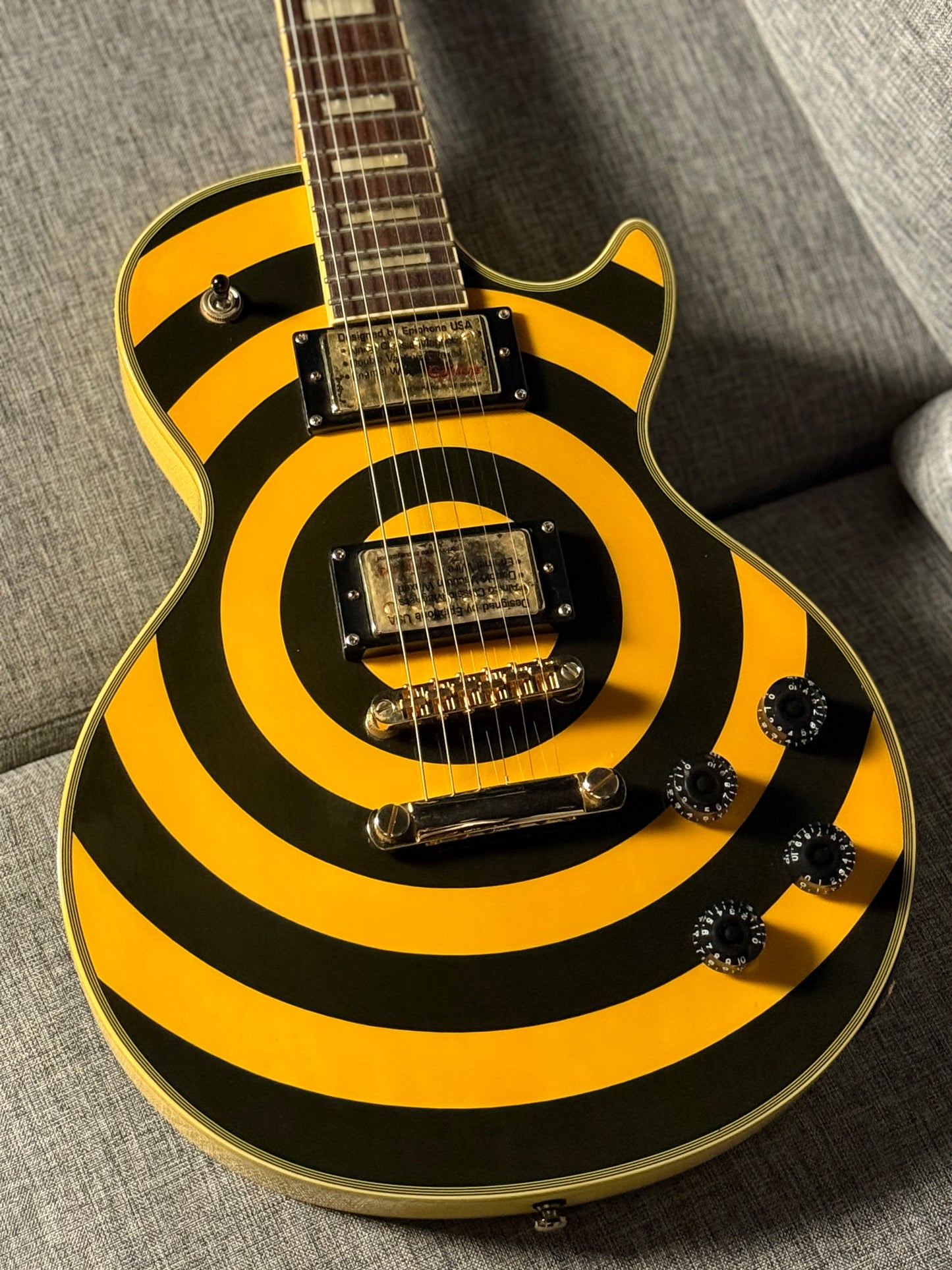 Epiphone Zakk Wylde Les Paul Custom BullsEye