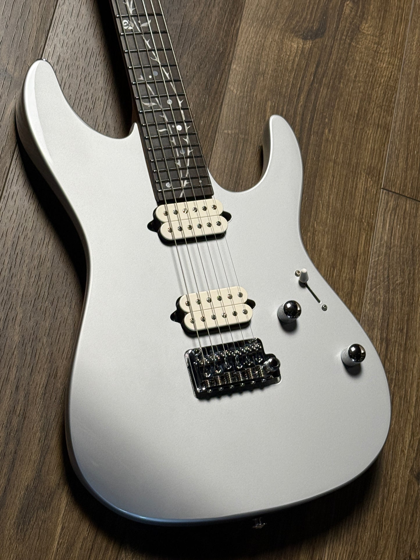 Ibanez TOD10 Tim Henson Signature Electric Guitar in Classic Silver I260601172 (USED)