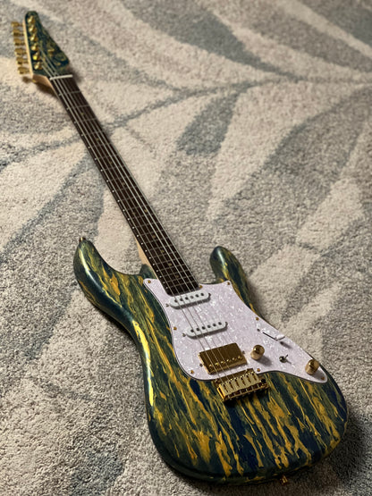 SLX X Dhatarattha Custom DST in Malibu Shmear with Rosewood FB