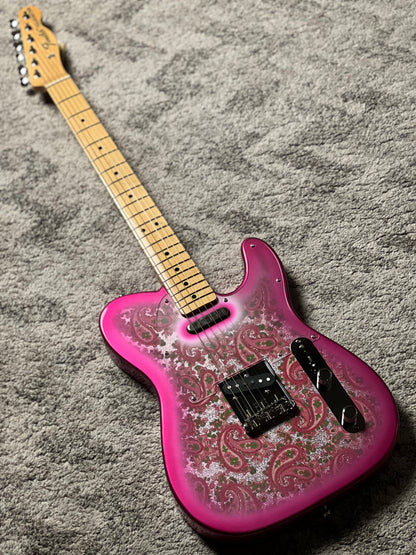Fender MIJ Limited Telecaster with Maple FB in Pink Paisley JD25024865