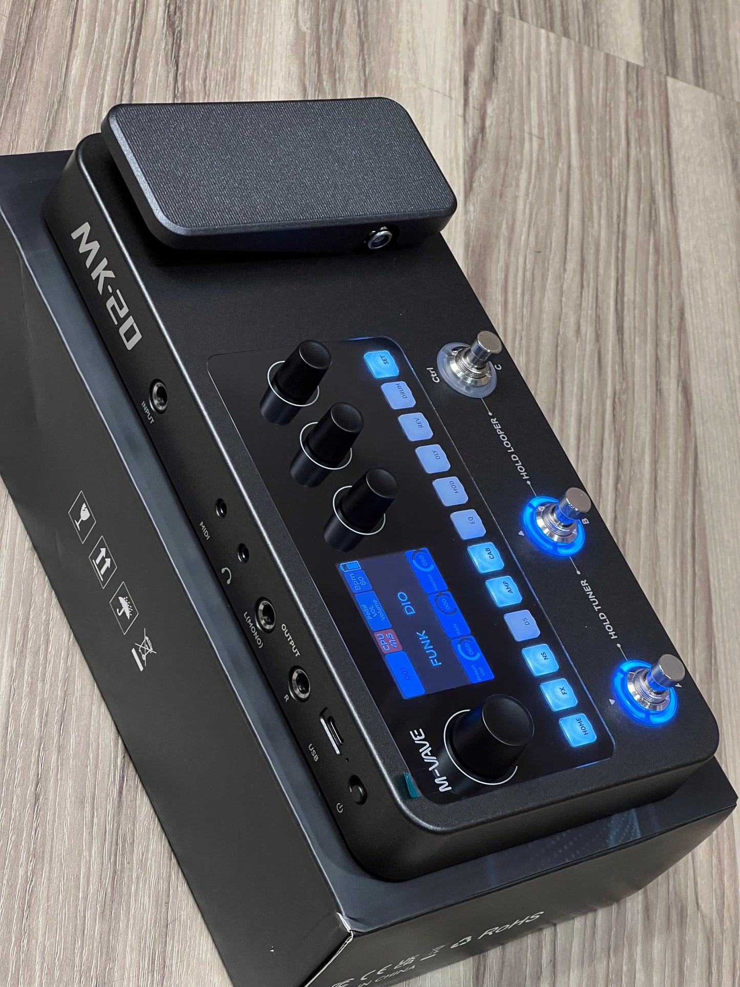 M-VAVE MK20 Guitar Multi-Effect Processor