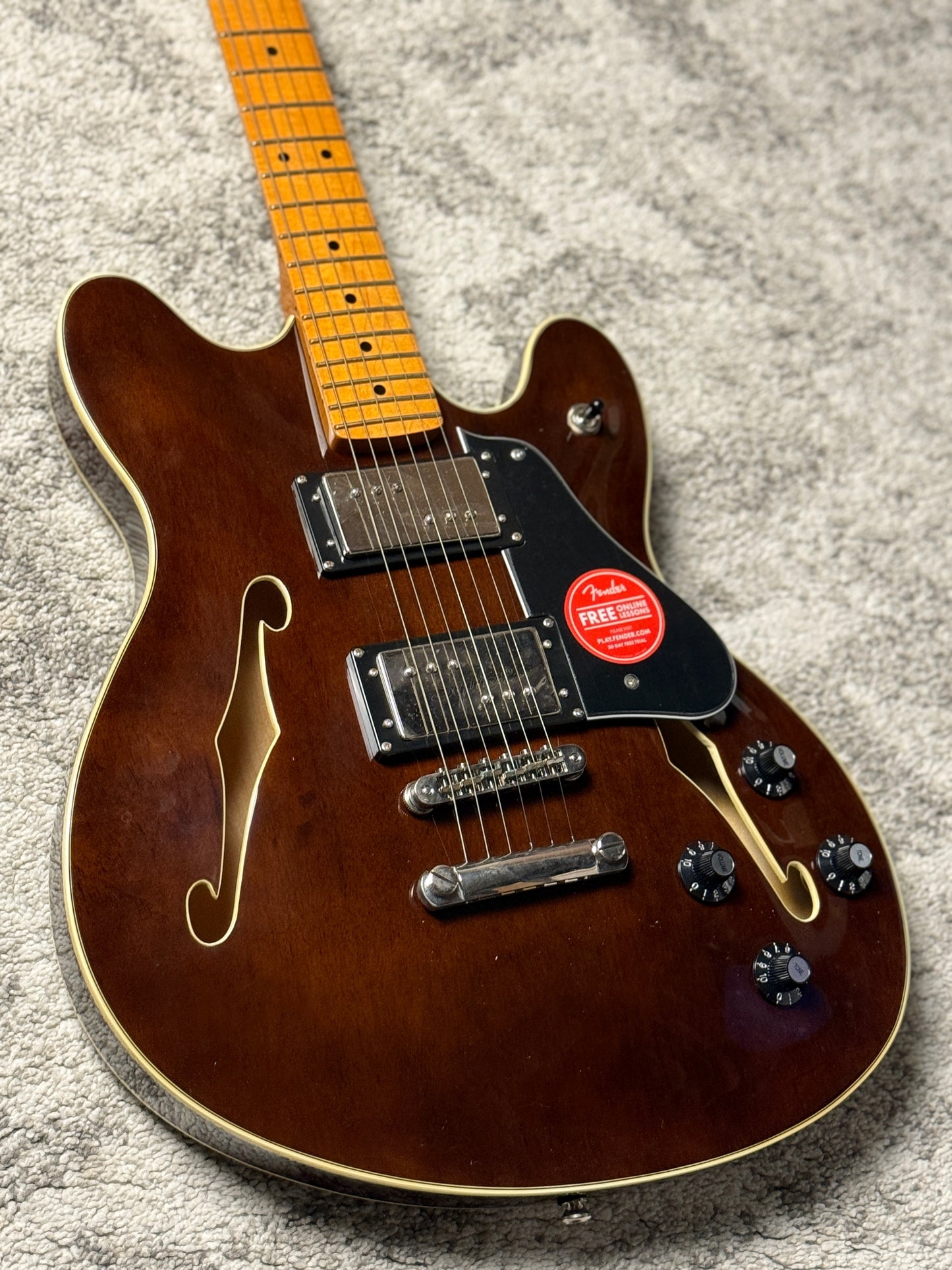 Squier Classic Vibe Starcaster - สีธรรมชาติ