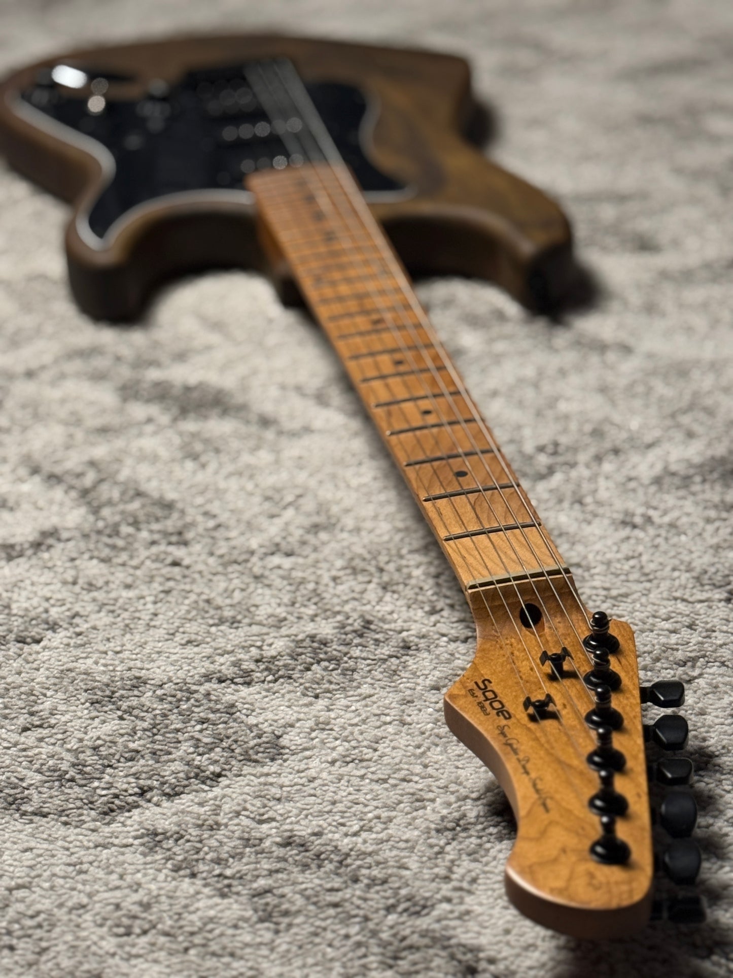SQOE SEST650 N HSS Ash Roasted Maple Series in Open Pore Natural