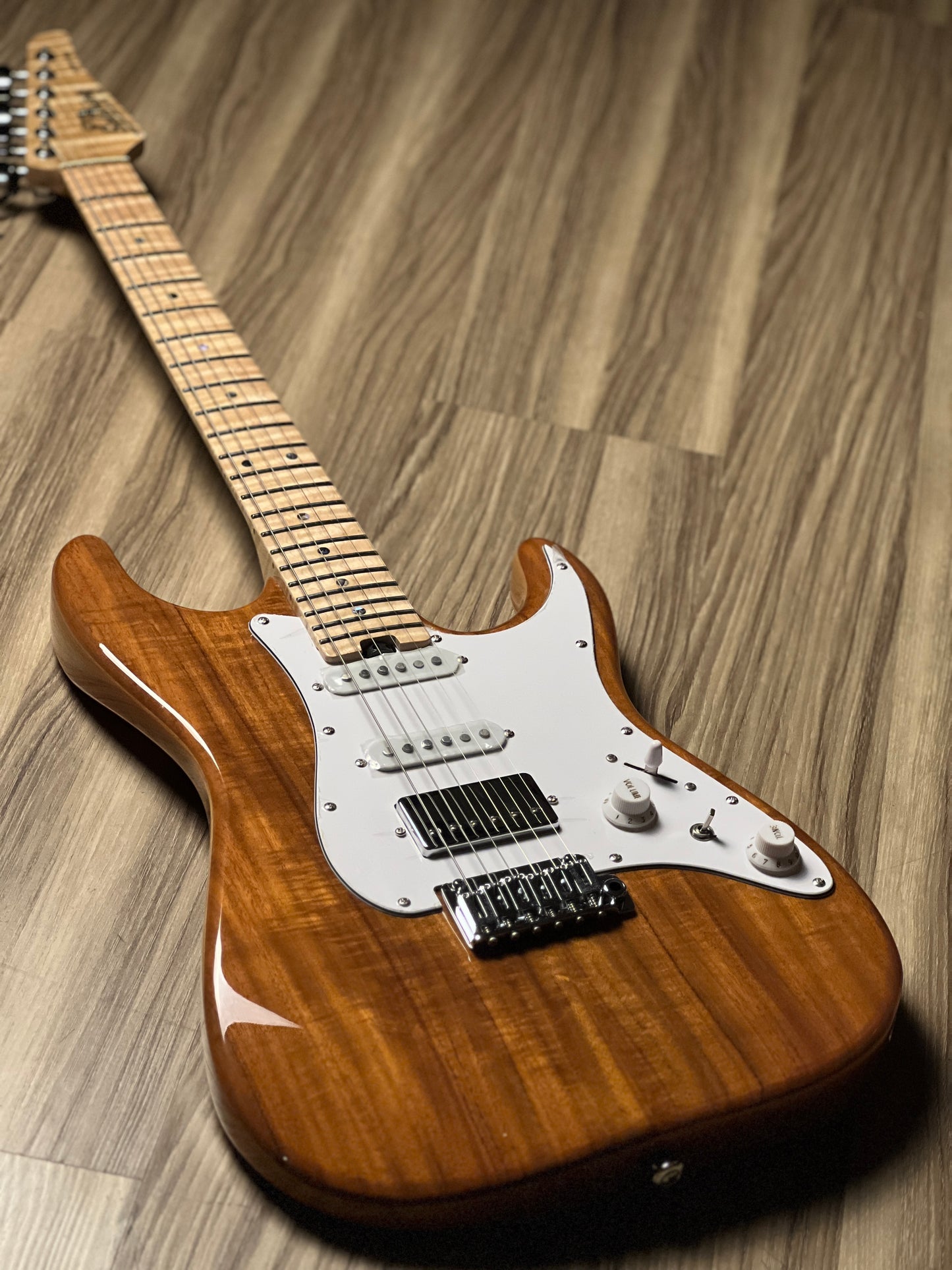 Soloking MS-1 Classic FMN Elite KOA/ASH With Flame Maple Neck Nafiri Special Run