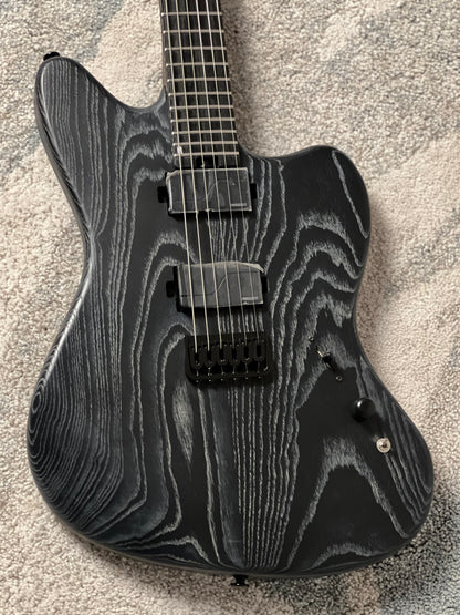 Soloking MJM-1 Custom HH with Fishman Fluence and Wenge Neck in Driftwood Black