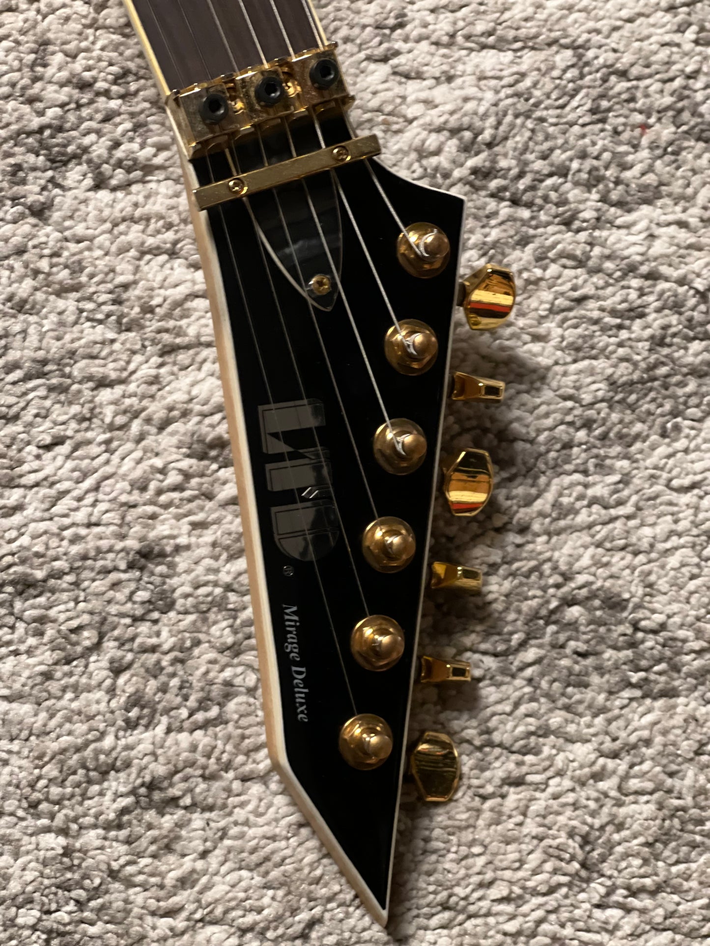 ESP LTD Mirage Deluxe '87 in Snow White