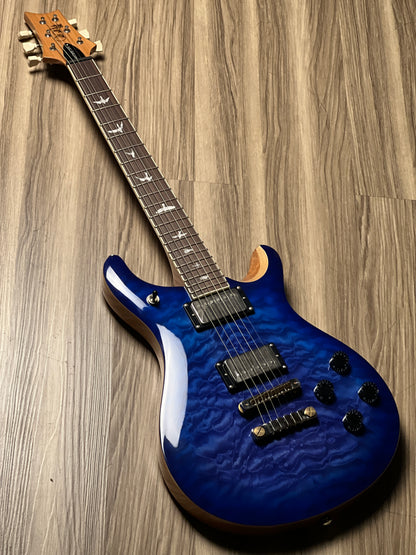 PRS SE 594 Quilt Limited Edition Doublecut in Faded Blue Burst