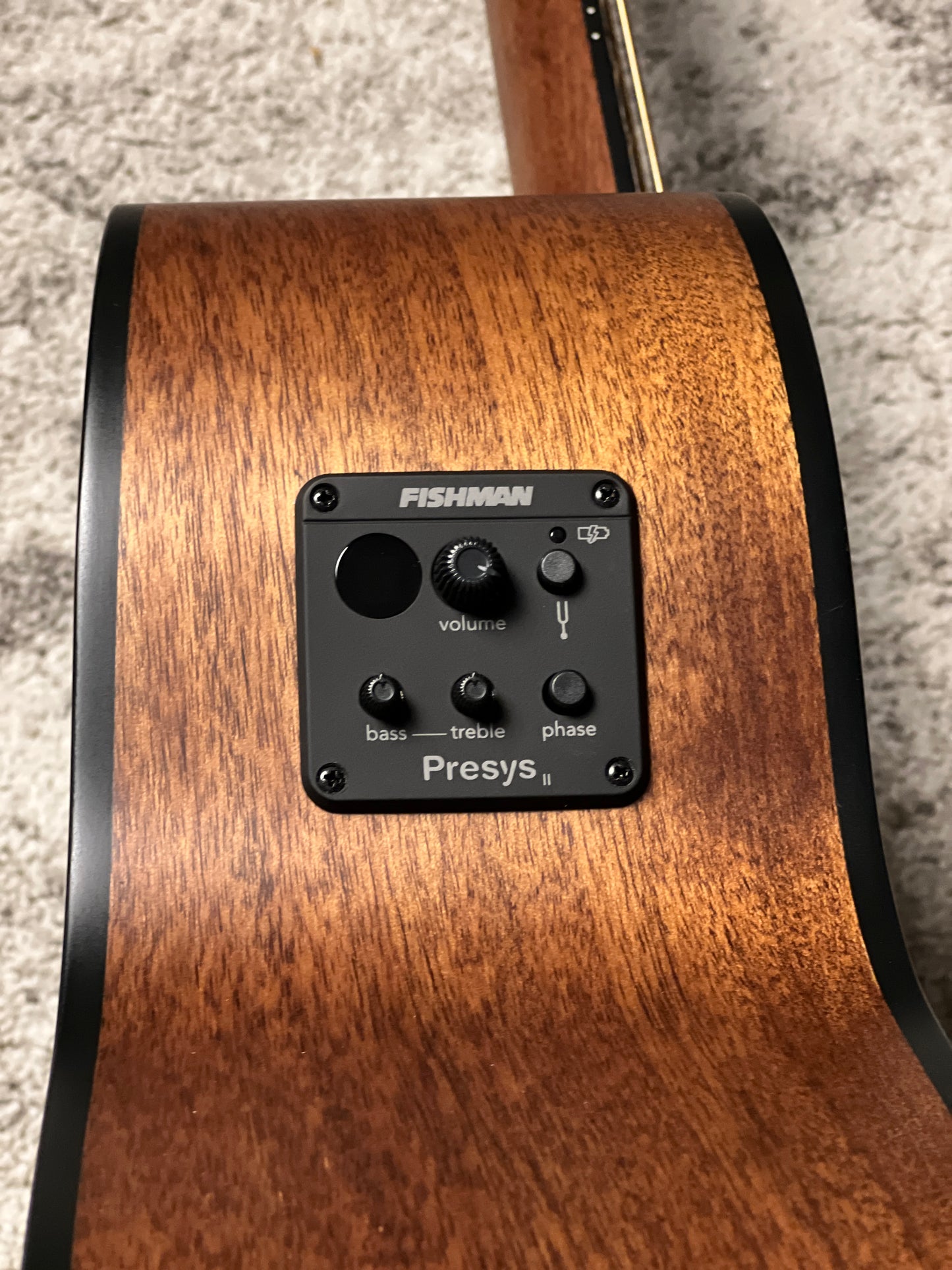 Cort SJB5F-NS Acoustic Bass in Natural Satin