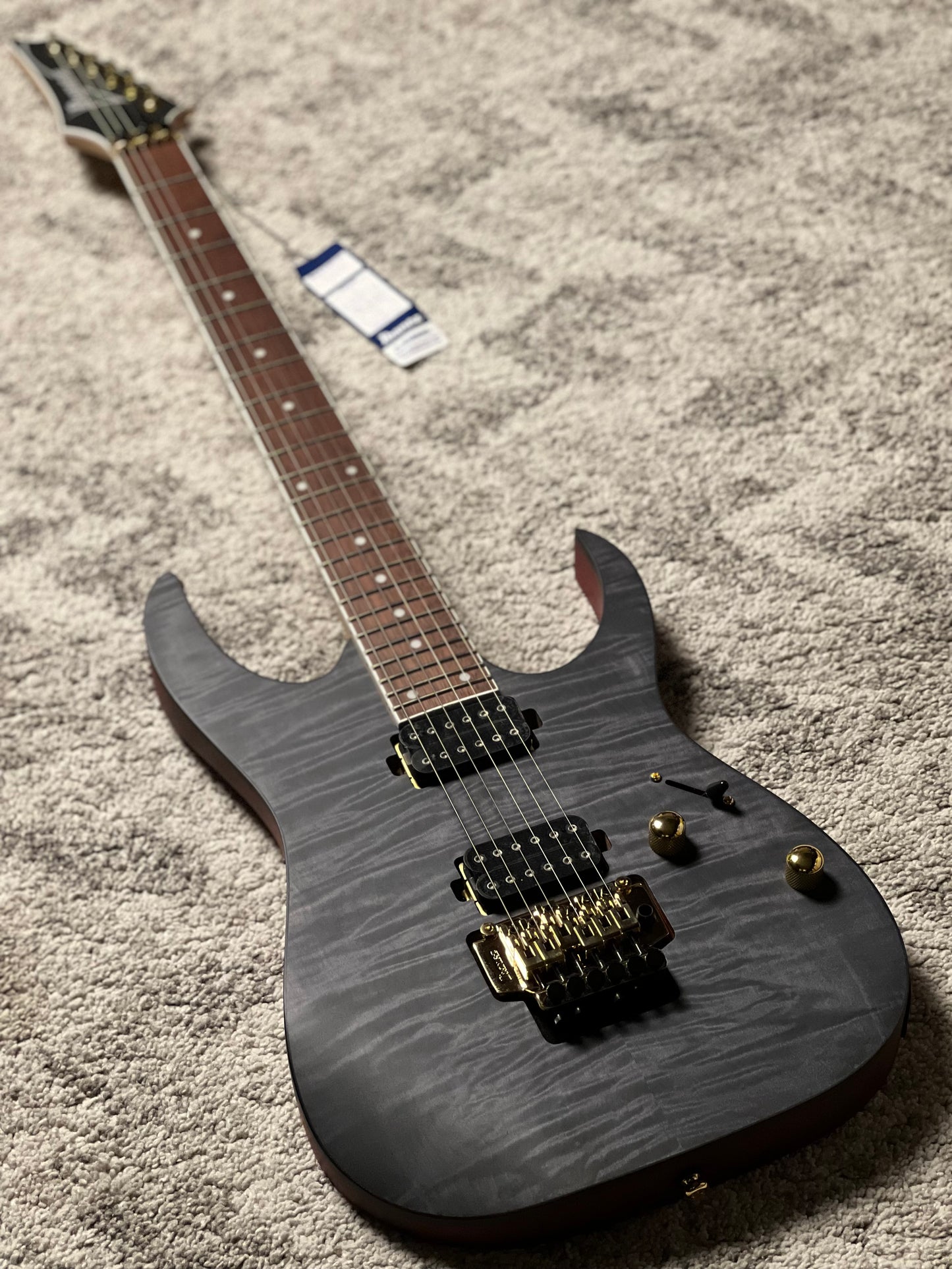 Ibanez RGR420FMSP-TGF RG Standard in Transparent Gray Flat