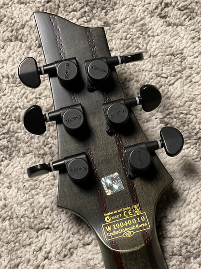 Schecter C-1 EX Apocalypse in Rust Grey