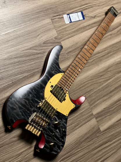 Ibanez MGFM10-OBL Manuel Gardner Fernandes Signature w/Bag in Obsidian Black Low Gloss 241213652