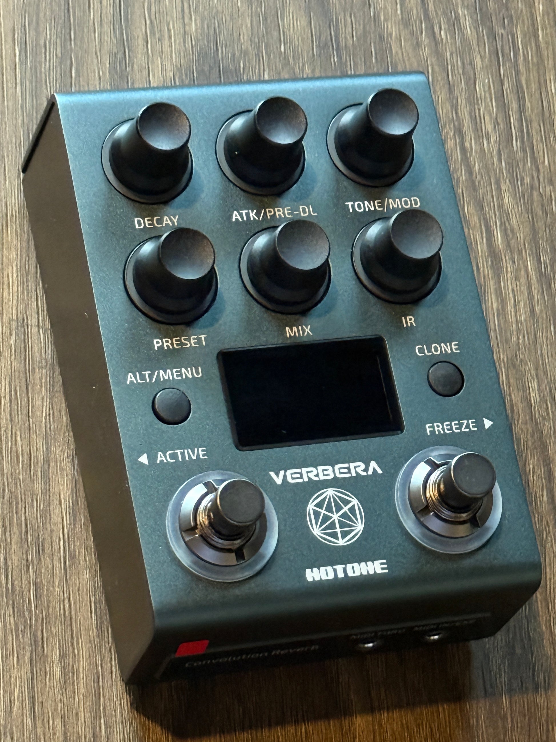 ir reverb pedal Hotone NC-200 Verbera Convolution Reverb Pedal – nafiriguitar.com