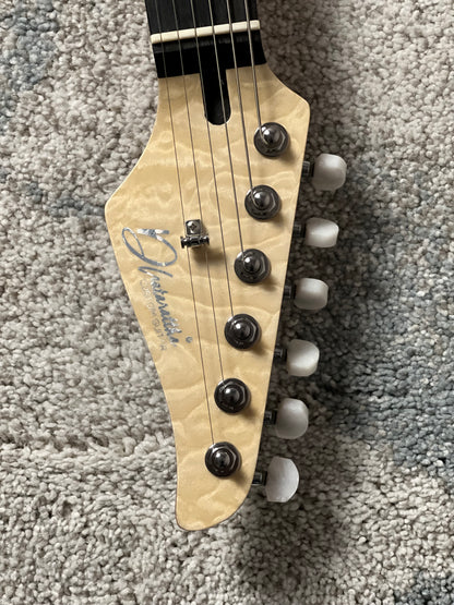 Dhatarattha Custom DST HH Quilt in Natural with Rosewood FB