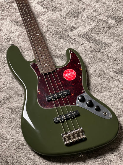 Squier FSR Classic Vibe 60s Jazz Bass with Laurel FB in Olive