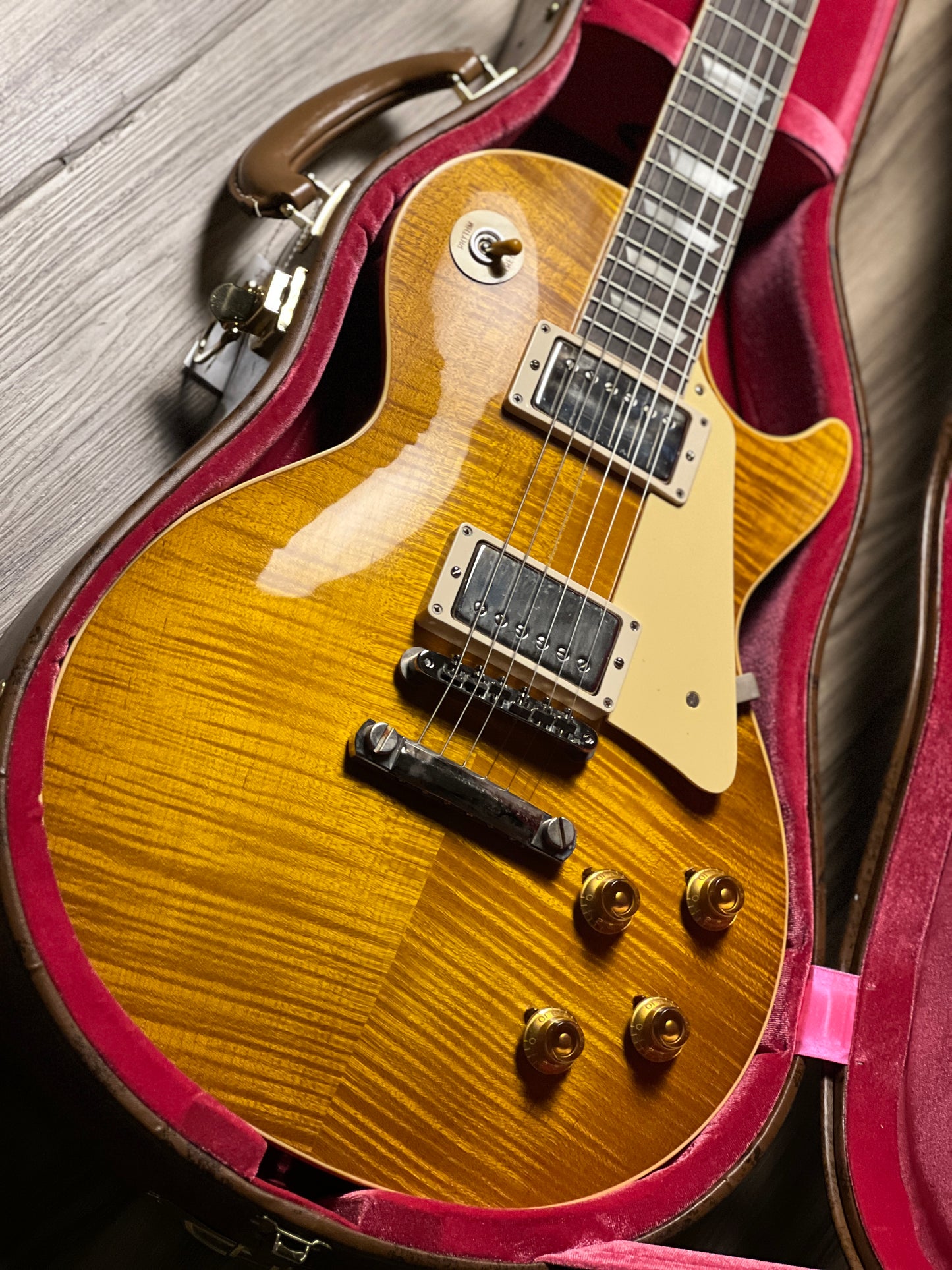 Gibson 1959 Les Paul Standard Reissue VOS In Dirty Lemon w/Case 942868