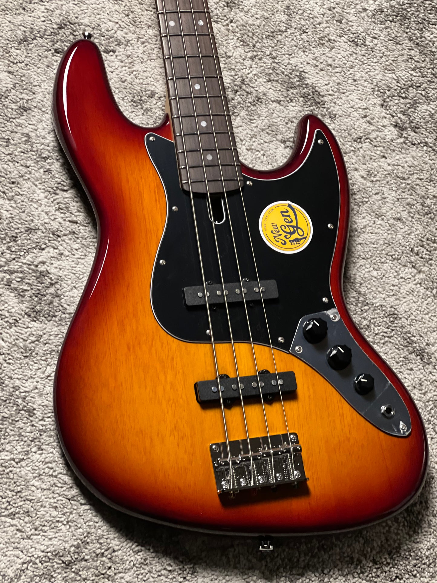 Sire V1-4String Bass Guitar in Tobacco Sunburst