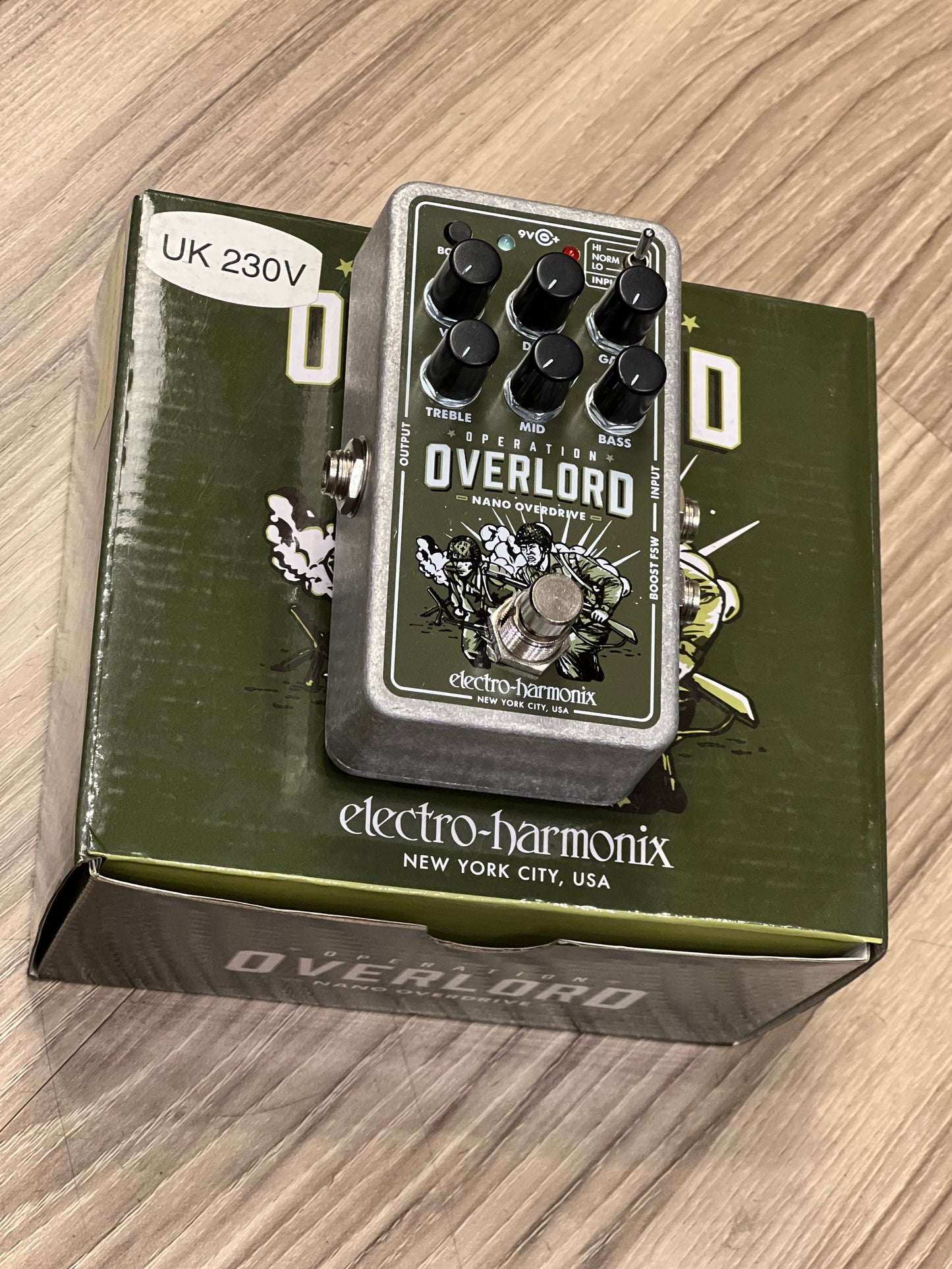 Electro-Harmonix Nano Overlord Overdrive Guitar Effects Pedal