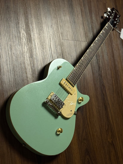 Gretsch G2215-P90 Streamliner Junior Jet Club with Laurel FB in Mint Metallic (USED)