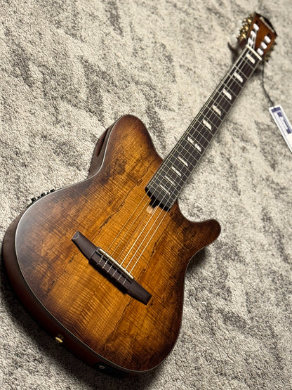 Ibanez FRH20SMN-TCL Acoustic-Electric Guitar, Tobacco Burst Low Gloss