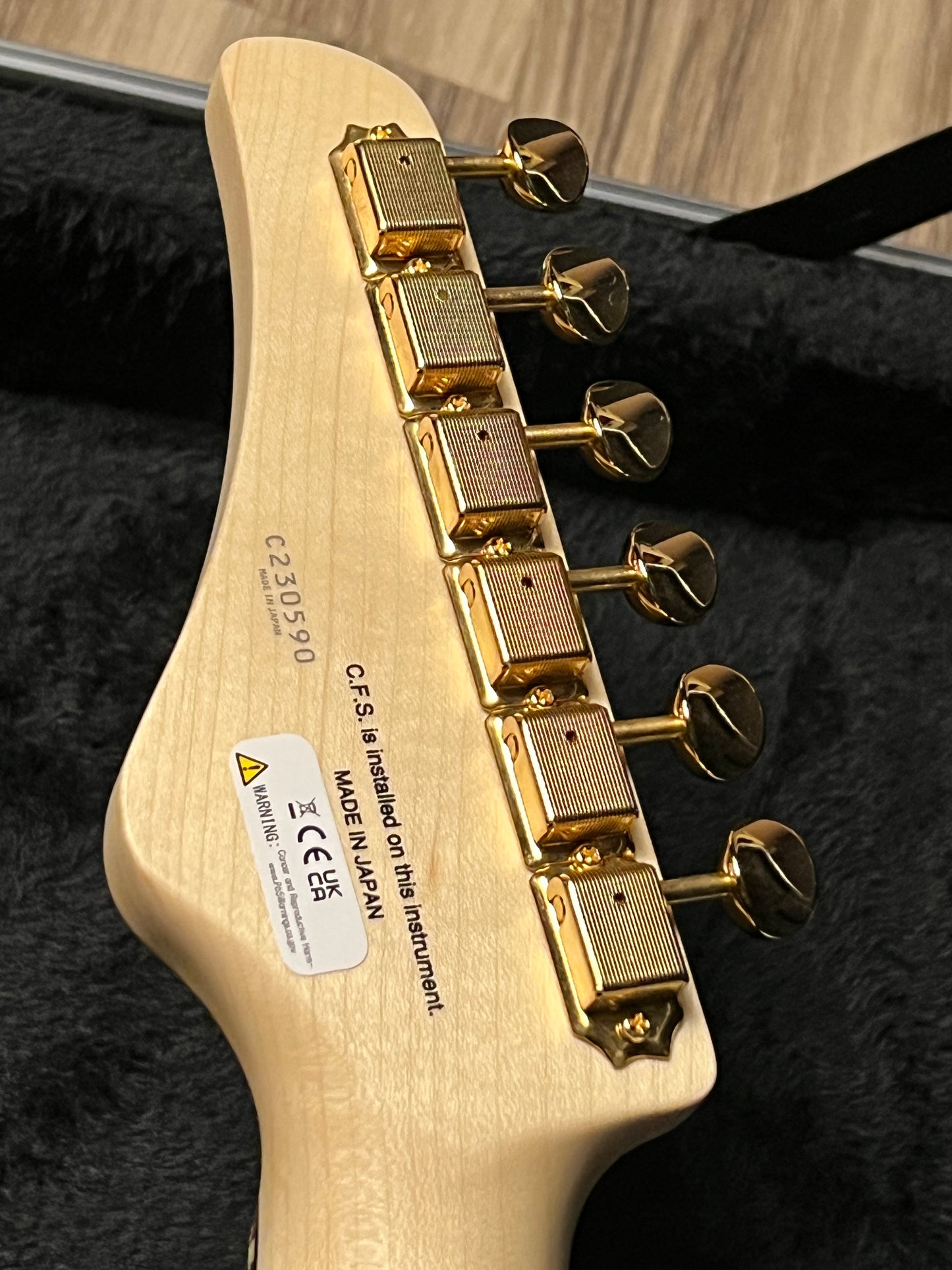 Fujigen FGN Guitars Expert EOS Odyssey in Navy Blue with Hardshell Case C230590