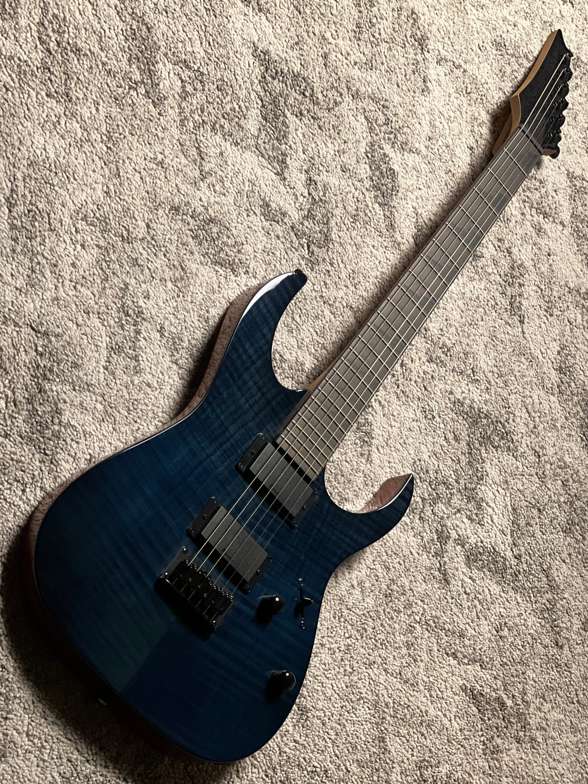 Ibanez GRGR221FA-TDK in Transparent Indigo Black