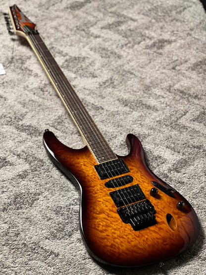 Ibanez S670QM-DEB in Dragon Eye Burst