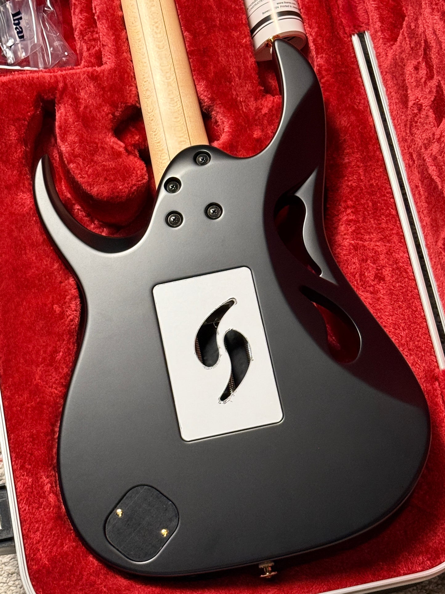 Ibanez Steve Vai Signature PIA3761 in Onyx Black F2507657