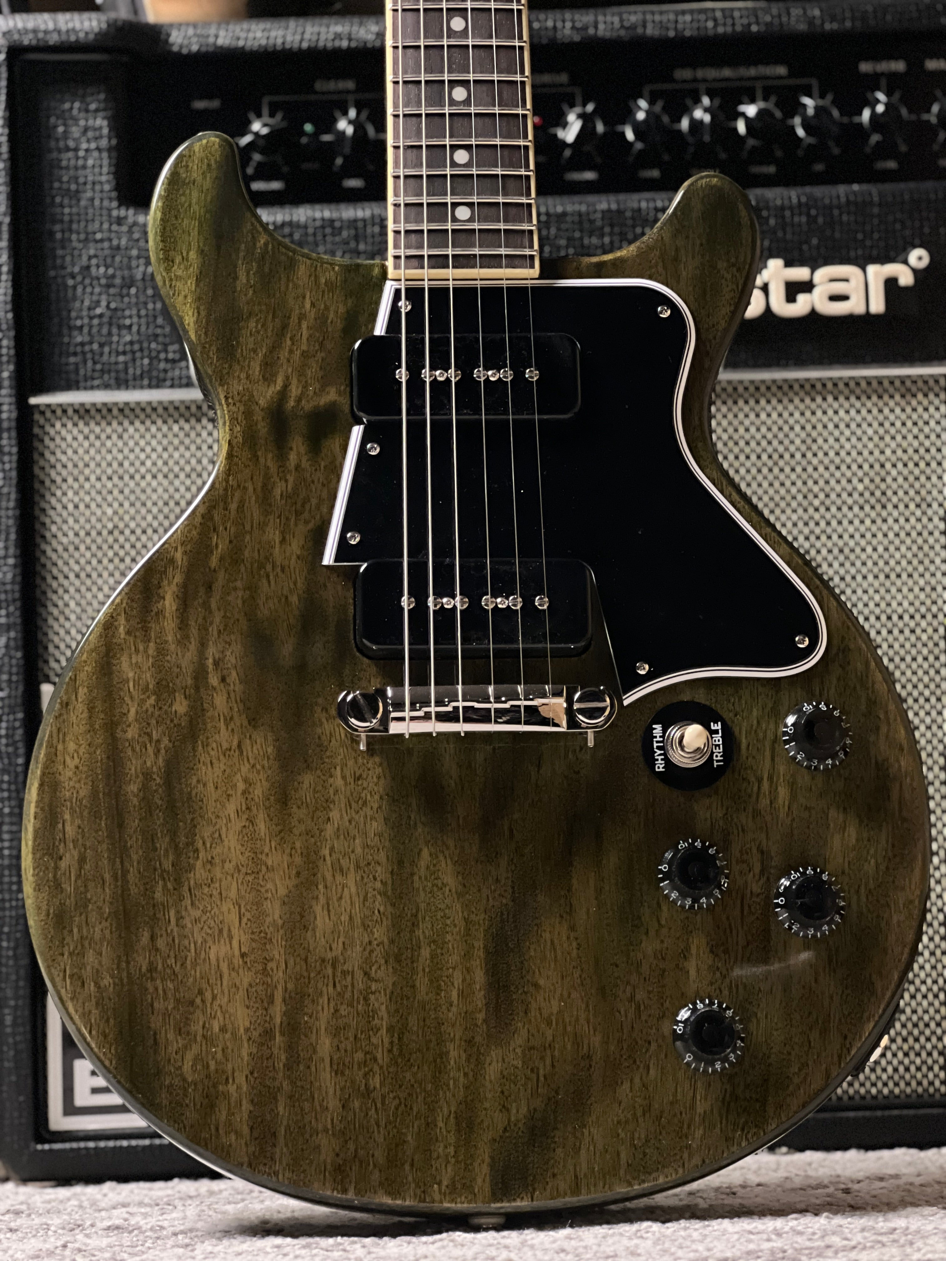 Epiphone Les Paul Special Double Cut in Silver Fox – nafiriguitar.com