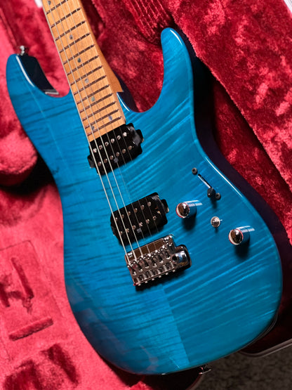 Ibanez Martin Miller Signature MM1 - Transparent Aqua Burst