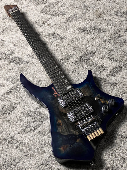 Dhatarattha Custom DHL in Lagoon Burl Top with RW FB Nafiri Special Run