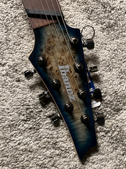 Ibanez RGMS7PB-CBS 7-String in Cosmic Blue Starburst