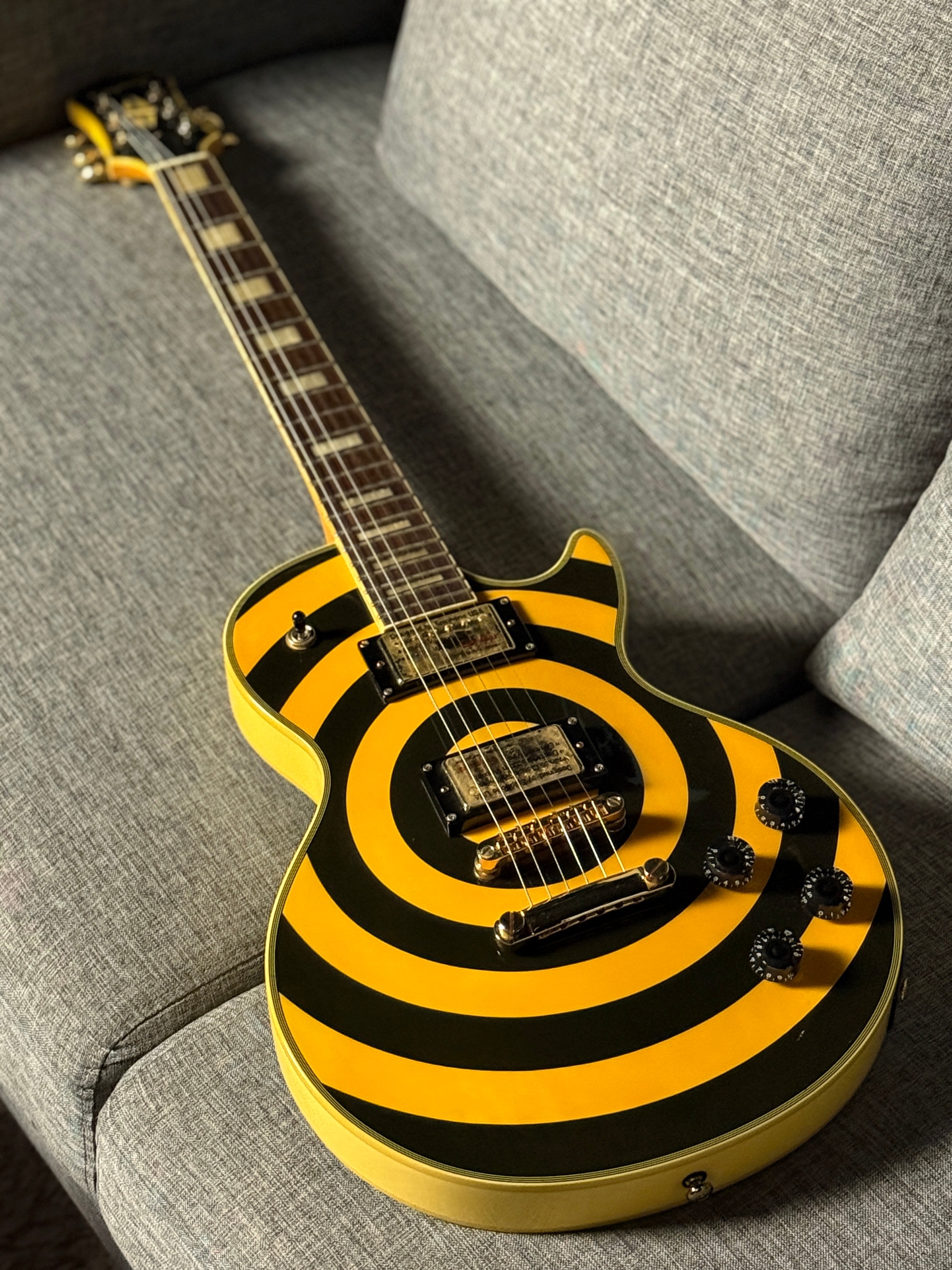 Epiphone Zakk Wylde Les Paul Custom BullsEye – nafiriguitar.com