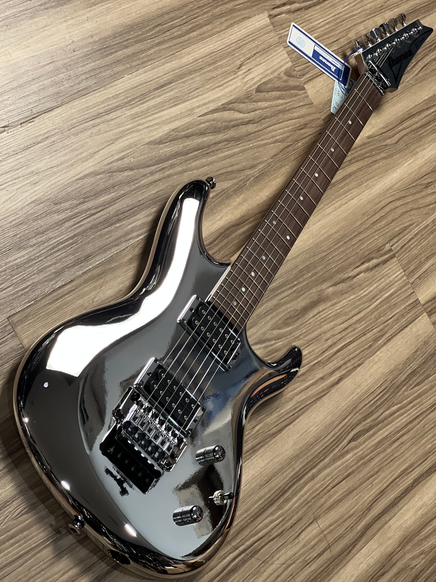 Ibanez JS3CR Joe Satriani Signature w/Case In Chrome Boy F2333534