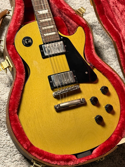 Gibson Les Paul Standard 50s Mahogany Top in TV Yellow  with Case 230640081 (B STOCK)