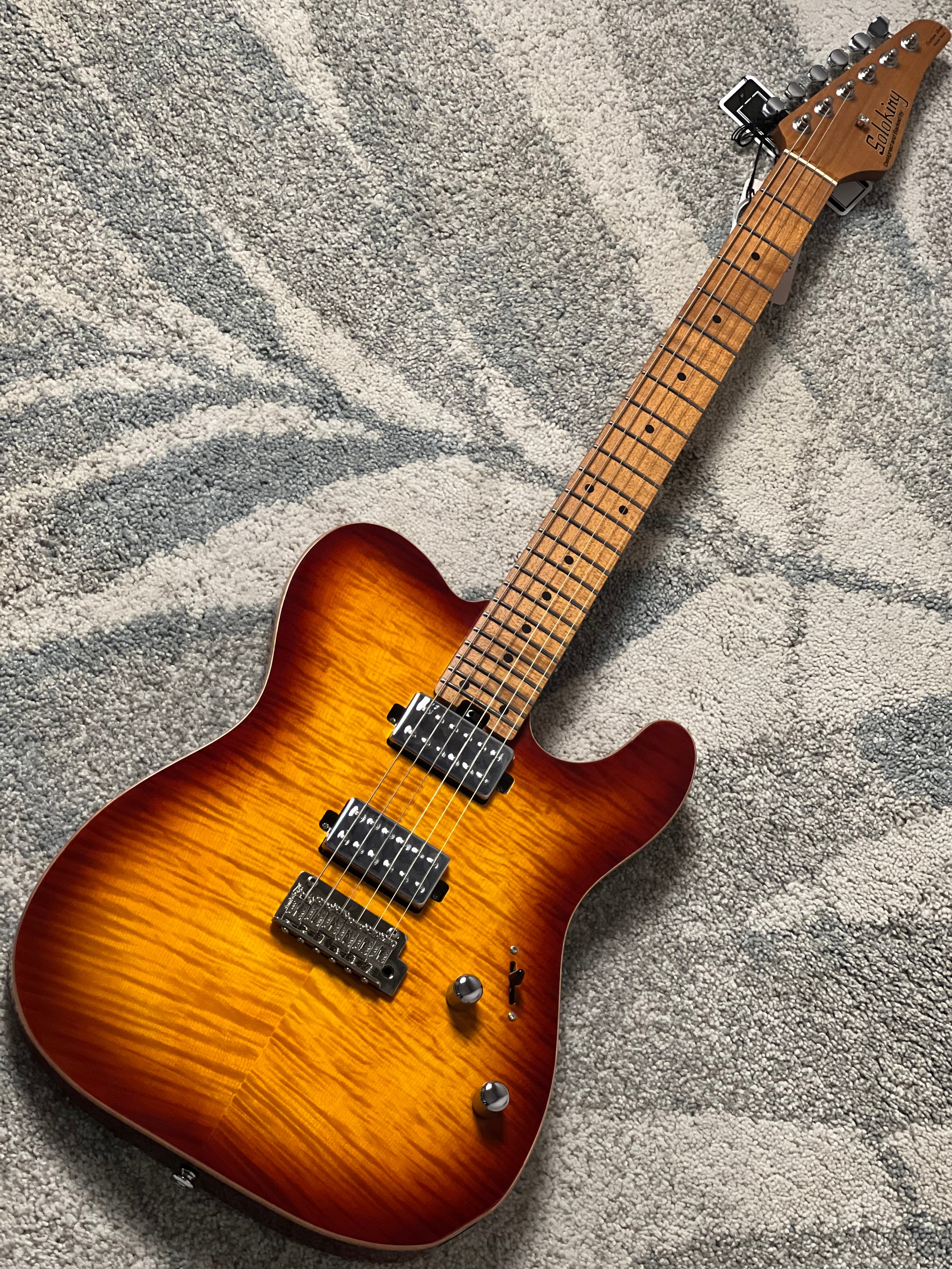 Soloking MT-1 Custom 24 HH MKII in Bengal Burst – nafiriguitar.com