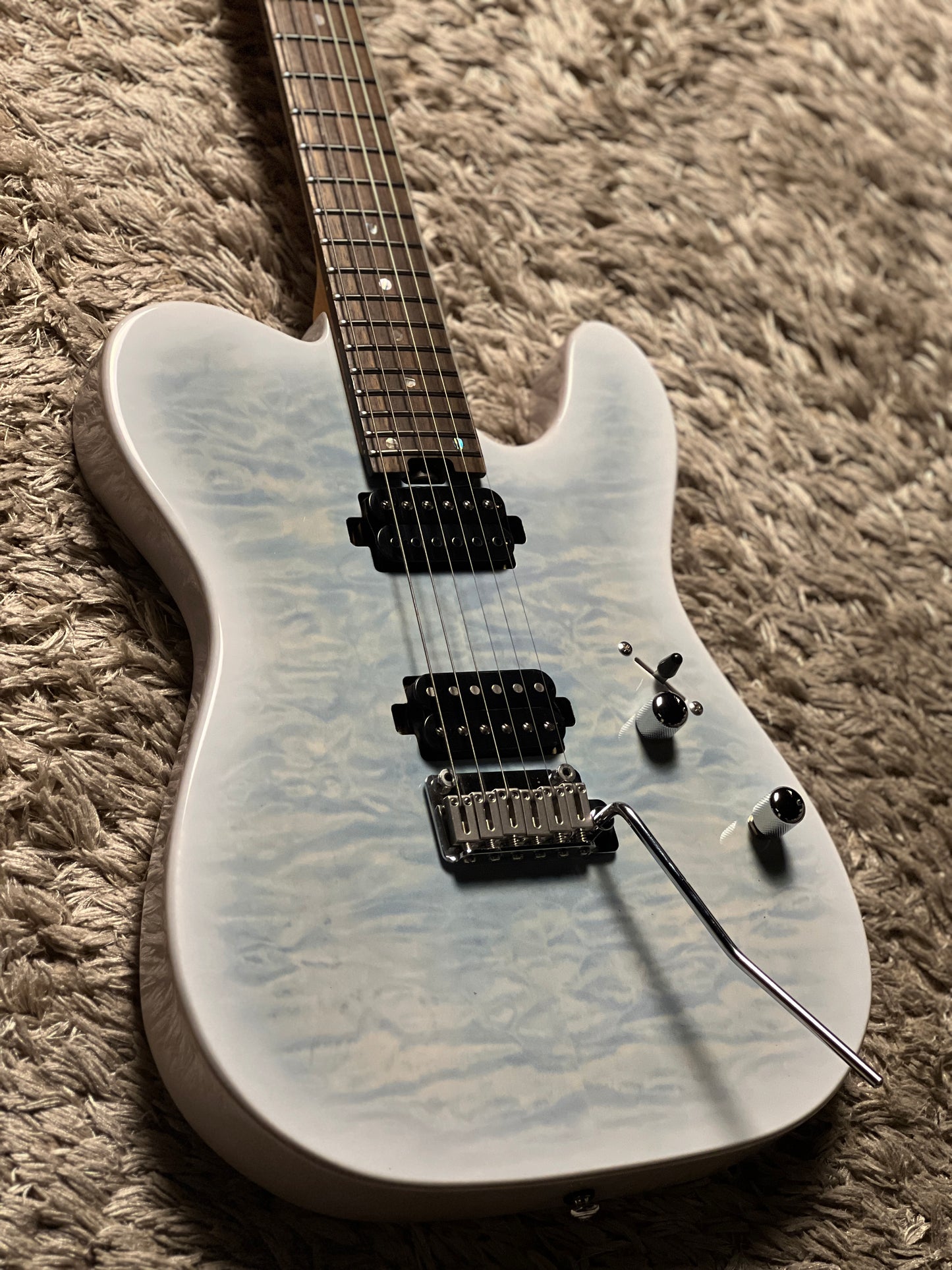 SLX Raven Modern 24 HH in Larimar with Rosewood FB Limited Edition