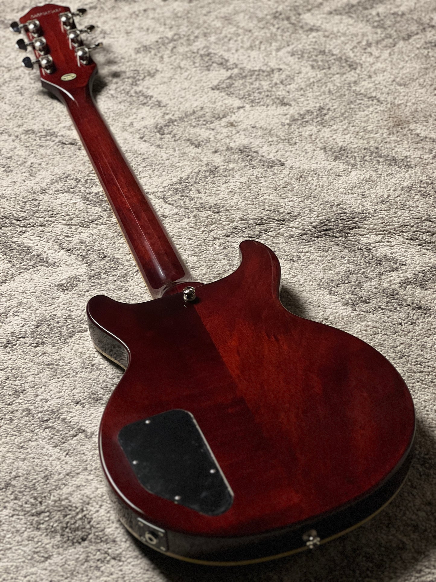 Epiphone Les Paul Special Double Cut Figured in Bourbon Burst