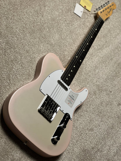 Fender Japan Traditional 2025 Collection 60s Telecaster with RW FB in Stardust Pink JD25013890