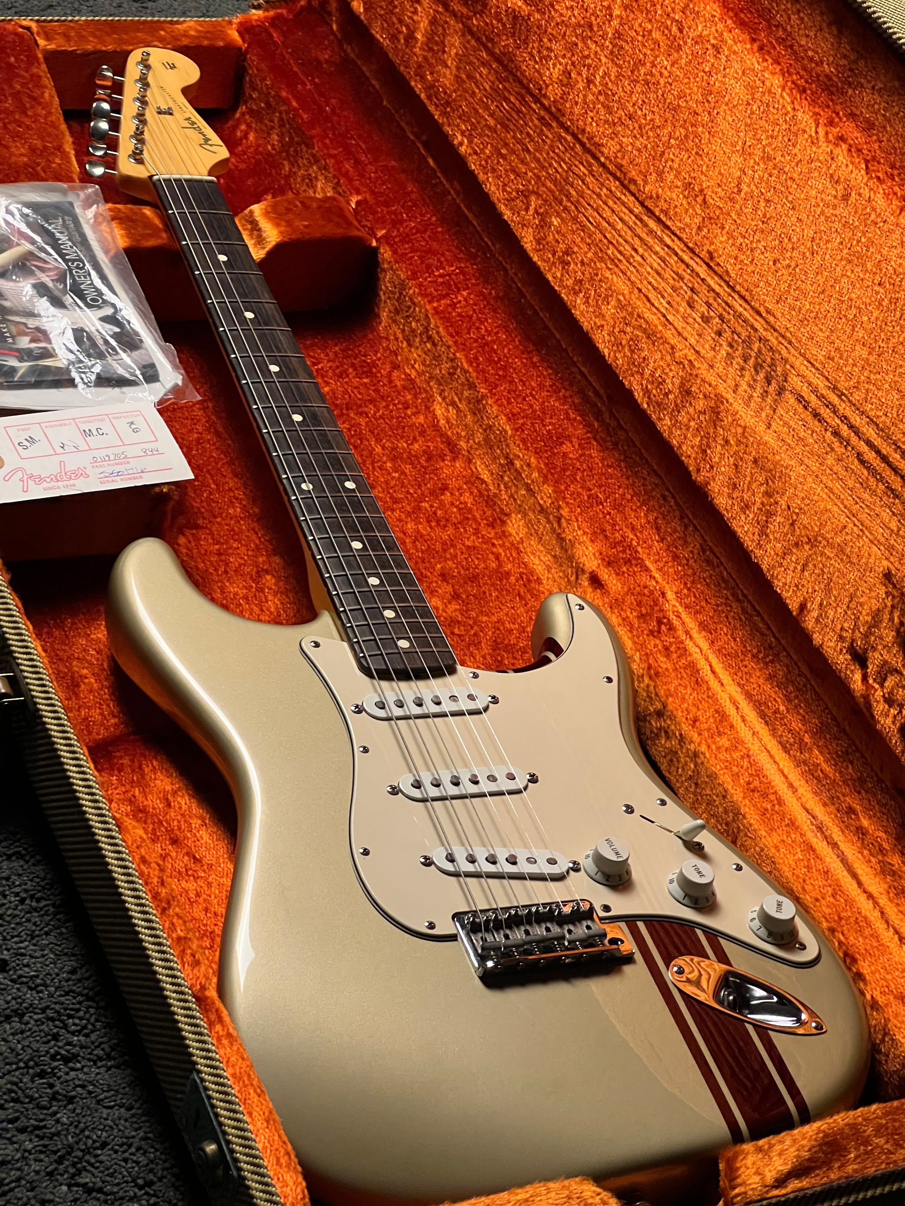 Fender John Mayer Signature Stratocaster Shoreline Gold with