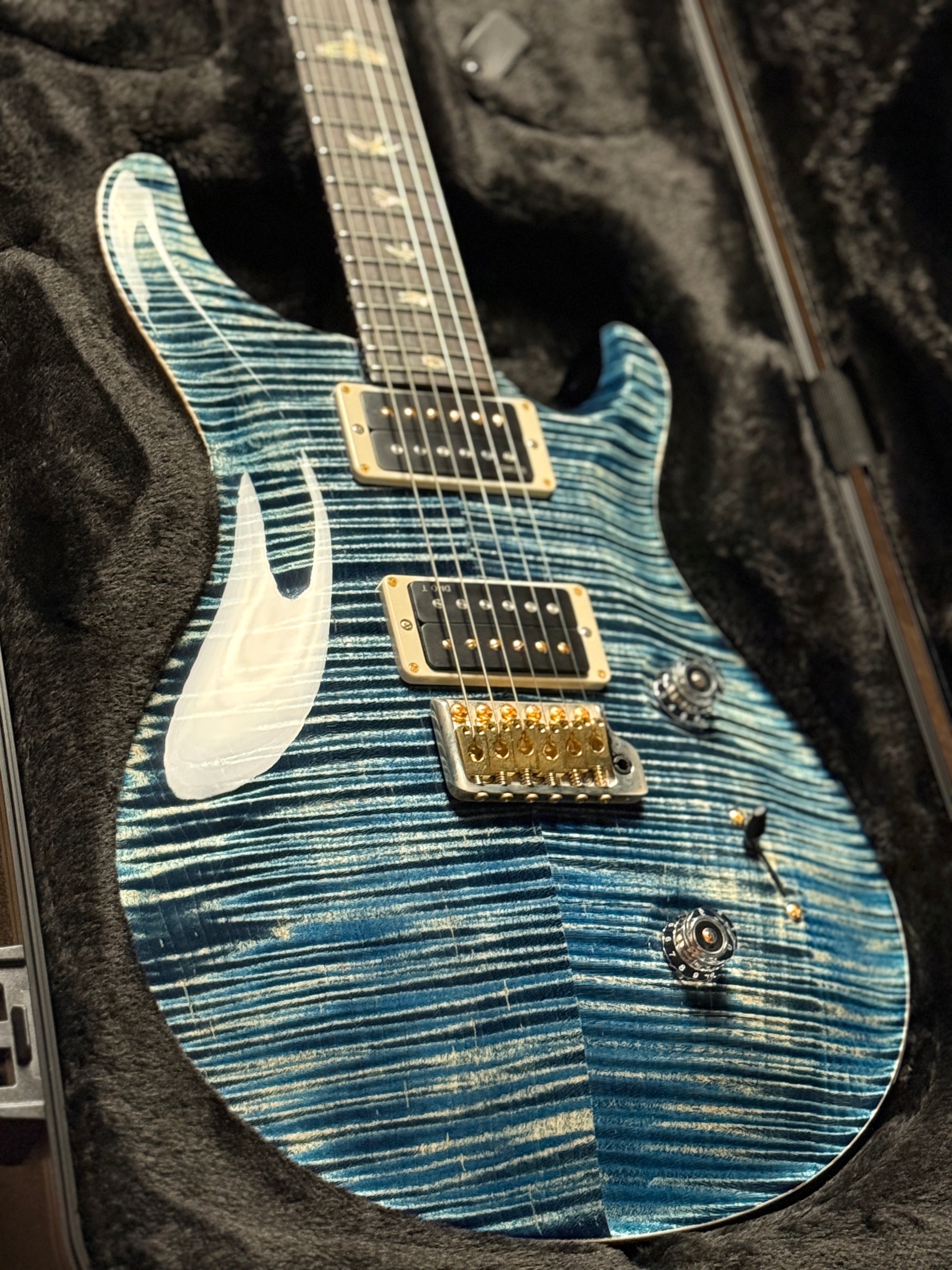 PRS Custom 24 10-Top in Faded Whale Blue 0416148 – nafiriguitar.com