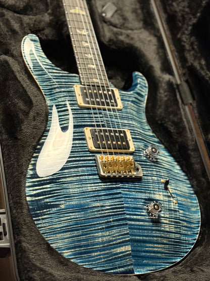 PRS Custom 24 10-Top in Faded Whale Blue 0416148