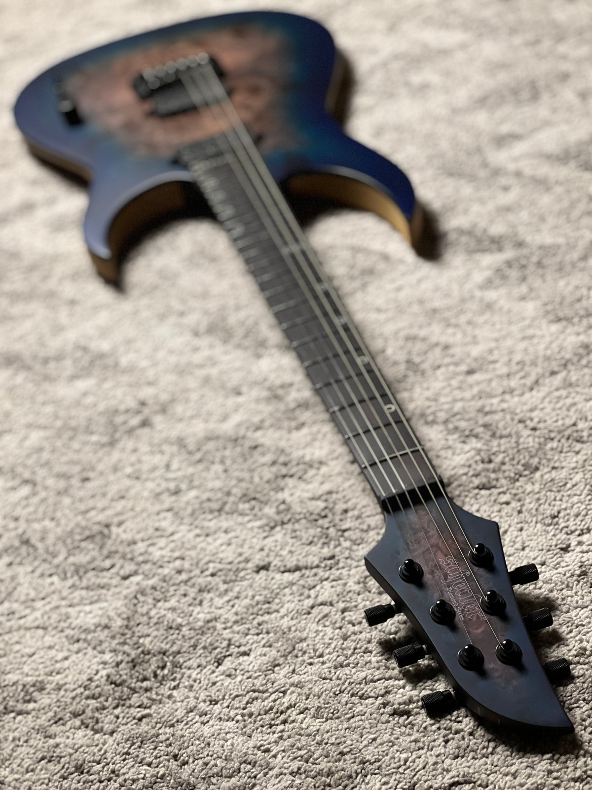 Schecter Keith Merrow KM-6 MK-III Artist in Blue Crimson W23070046