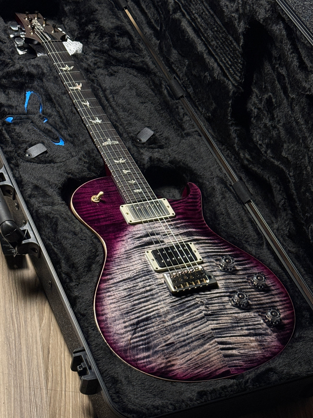 PRS Tremonti in Charcoal Purple Burst (Natural Binding) 0417414
