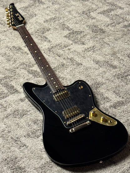 SLX Falcon Classic P90 in Black with Gold Hardware